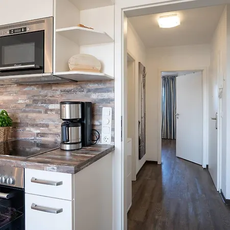 Meeresrauschen Carpe Diem Mit Grosszuegiger Terrasse Und Extragrossem Strandkorb Apartament