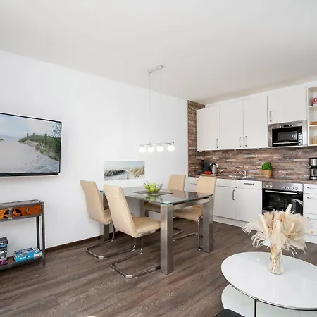 Meeresrauschen Carpe Diem Mit Grosszuegiger Terrasse Und Extragrossem Strandkorb