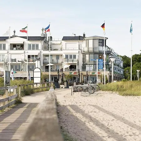 公寓 Meeresrauschen Carpe Diem Mit Grosszuegiger Terrasse Und Extragrossem Strandkorb *