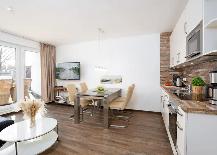 Meeresrauschen Carpe Diem Mit Grosszuegiger Terrasse Und Extragrossem Strandkorb Apartman Pelzerhaken